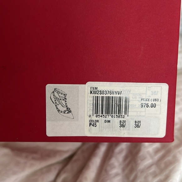 Valentino rockstud flats 36 1/2 - Picture 7 of 9